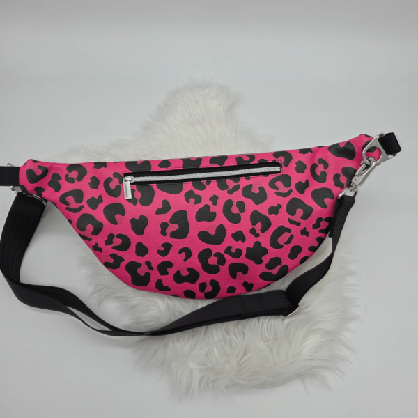 Gürteltasche / Crossbody Bag Junis - pinker Leo